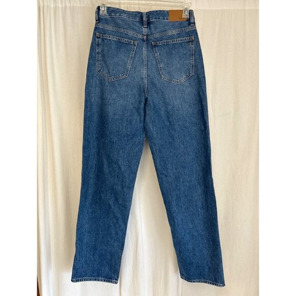 Madewell Item NM892 Tall Curvy Low-Slung Straight Jeans, Size T25 - Picture 5 of 7